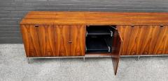 Florence Knoll Custom Bookmatched Brazilian Rosewood Florence Knoll Media Cabinet - 1051046