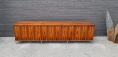 Florence Knoll Custom Bookmatched Brazilian Rosewood Florence Knoll Media Cabinet - 1051054