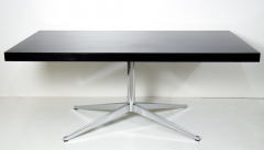 Florence Knoll Double Sided Desk in Black Lacquered by Florence Knoll 1960s - 3437764