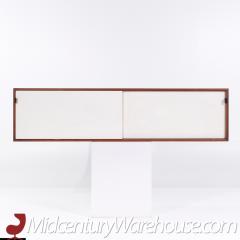 Florence Knoll Florence Knoll 123 W 1 Mid Century Walnut Wall Mount Credenza - 3684432