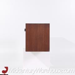 Florence Knoll Florence Knoll 123 W 1 Mid Century Walnut Wall Mount Credenza - 3684435