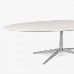 Florence Knoll Florence Knoll 96 Dining Table in Polished Carrara Marble - 4017189