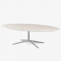 Florence Knoll Florence Knoll 96 Dining Table in Polished Carrara Marble - 4017191