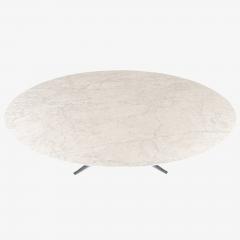 Florence Knoll Florence Knoll 96 Dining Table in Polished Carrara Marble - 4017195