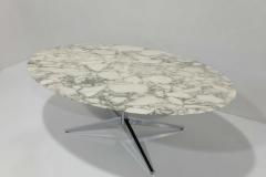 Florence Knoll Florence Knoll Arabescato Marble Table or Desk - 4006659