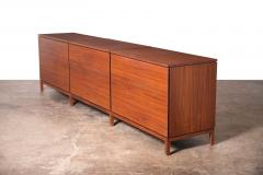 Florence Knoll Florence Knoll Architectural 9 Drawer Triple Dresser in American Walnut 1961 - 3728638