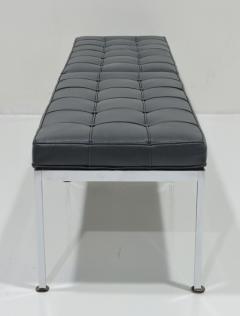Florence Knoll Florence Knoll Bench in Holly Hunt Leather - 3577731