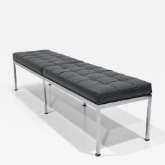 Florence Knoll Florence Knoll Bench in Holly Hunt Leather - 3590724