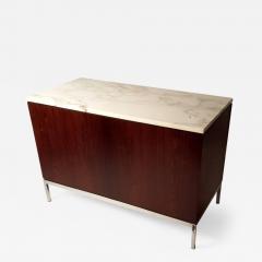 Florence Knoll Florence Knoll Brazilian Rosewood and Calcutta Marble Credenza - 445660