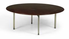 Florence Knoll Florence Knoll Circular Parallel Bar Cocktail Coffee Table - 2787797
