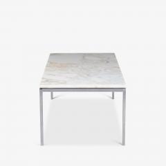 Florence Knoll Florence Knoll Coffee Table in Calacatta Marble Chrome - 4084423