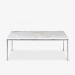 Florence Knoll Florence Knoll Coffee Table in Calacatta Marble Chrome - 4084425