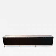 Florence Knoll Florence Knoll Credenza Sideboard with a Calacatta Marble on Ebonized Oak 1961 - 1147501