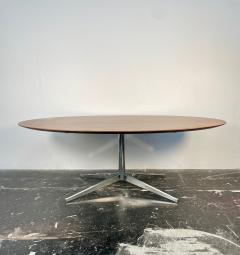 Florence Knoll Florence Knoll Dining Table or Desk in Walnut and Chrome for Knoll - 3714975