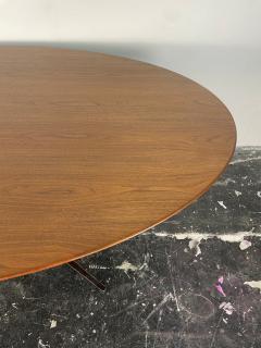 Florence Knoll Florence Knoll Dining Table or Desk in Walnut and Chrome for Knoll - 3714999