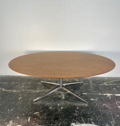 Florence Knoll Florence Knoll Dining Table or Desk in Walnut and Chrome for Knoll - 3715007