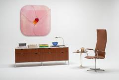 Florence Knoll Florence Knoll Eight Drawer Credenza Teakwood and Marble 1973 - 4682125
