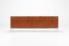 Florence Knoll Florence Knoll Eight Drawer Credenza Teakwood and Marble 1973 - 4682126