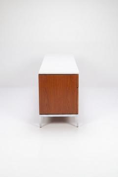 Florence Knoll Florence Knoll Eight Drawer Credenza Teakwood and Marble 1973 - 4682133