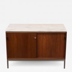 Florence Knoll Florence Knoll Marble Top Rosewood Credenza - 1554616
