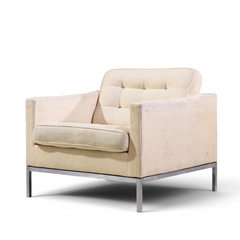 Florence Knoll Florence Knoll Mid Century Relaxed Cube Club Lounge Chairs Pair - 4702566