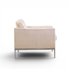 Florence Knoll Florence Knoll Mid Century Relaxed Cube Club Lounge Chairs Pair - 4702570