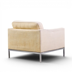 Florence Knoll Florence Knoll Mid Century Relaxed Cube Club Lounge Chairs Pair - 4702571