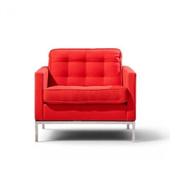 Florence Knoll Florence Knoll Mid Century Relaxed Cube Club Lounge Chairs Pair - 4705686