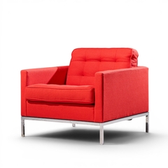 Florence Knoll Florence Knoll Mid Century Relaxed Cube Club Lounge Chairs Pair - 4705688