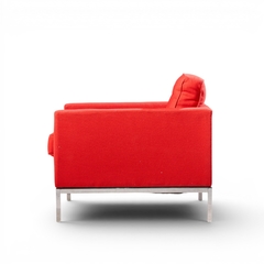 Florence Knoll Florence Knoll Mid Century Relaxed Cube Club Lounge Chairs Pair - 4705689