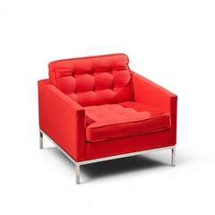 Florence Knoll Florence Knoll Mid Century Relaxed Cube Club Lounge Chairs Pair - 4705693
