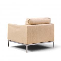 Florence Knoll Florence Knoll Mid Century Relaxed Cube Club Lounge Chairs Pair - 4820026