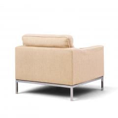 Florence Knoll Florence Knoll Mid Century Relaxed Cube Club Lounge Chairs Pair - 4820027