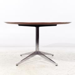Florence Knoll Florence Knoll Mid Century Rosewood and Chrome Dining Table - 3846394