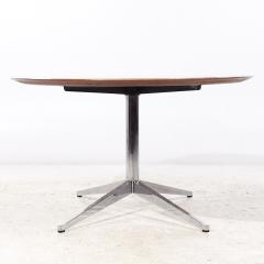 Florence Knoll Florence Knoll Mid Century Rosewood and Chrome Dining Table - 3846395