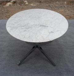 Florence Knoll Florence Knoll Mid Century Satin Oval Carrara Marble 78x48 Dining Table or Desk - 3947331