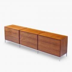 Florence Knoll Florence Knoll Mid Century Teak Triple Dresser - 4480370