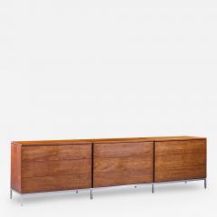 Florence Knoll Florence Knoll Mid Century Teak Triple Dresser - 4483631