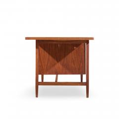 Florence Knoll Florence Knoll Mid Century Walnut Executive Desk - 4569956