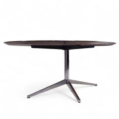 Florence Knoll Florence Knoll Mid Century Walnut and Chrome Dining Table - 4253906