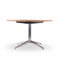 Florence Knoll Florence Knoll Mid Century Walnut and Chrome Dining Table - 4494200