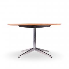 Florence Knoll Florence Knoll Mid Century Walnut and Chrome Dining Table - 4494201