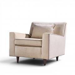 Florence Knoll Florence Knoll Model 25 Mid Century Walnut Lounge Chair - 4573582