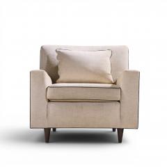 Florence Knoll Florence Knoll Model 25 Mid Century Walnut Lounge Chair - 4573585