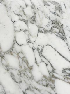 Florence Knoll Florence Knoll Oval Carrara Marble Dining Table Signed Stainless Steel Base - 4549248