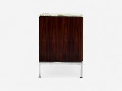 Florence Knoll Florence Knoll Rosewood Chrome Marble Sideboard USA 1960s - 4138048