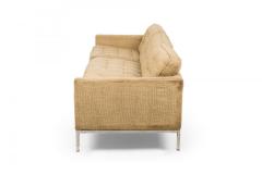 Florence Knoll Florence Knoll for Knoll International 3 Seated Beige Upholstered Sofa - 4274983