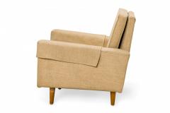 Florence Knoll Florence Knoll for Knoll International AmericanBeige FabricLounge Armchair - 2791987