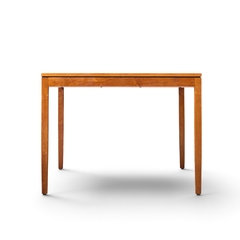 Florence Knoll Florence Knoll for Knoll Mid Century Walnut Expanding Dining Table with 1 Leaf - 4783727