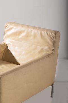 Florence Knoll Florence Knolls Attributed Leather Armchair - 3710166